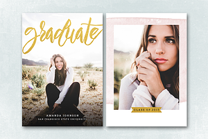 Senior Graduation Announcement 045