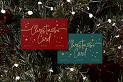 Christmas Card Mockup, an Advertising Mockup by Rielismee (Thumbnail 3 of 5)