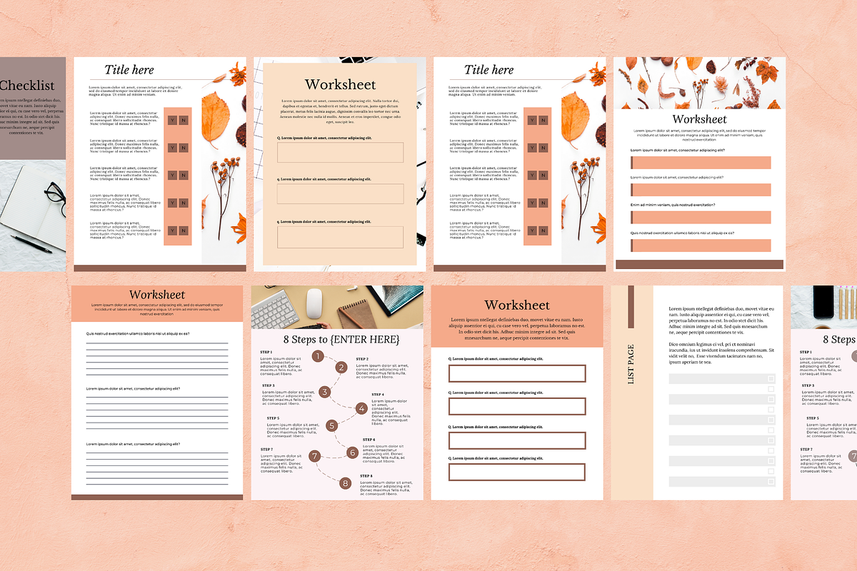 Lead Magnet Canva eBook Template, a Magazine Template by Social Assumptions (Photo 7 of 7)