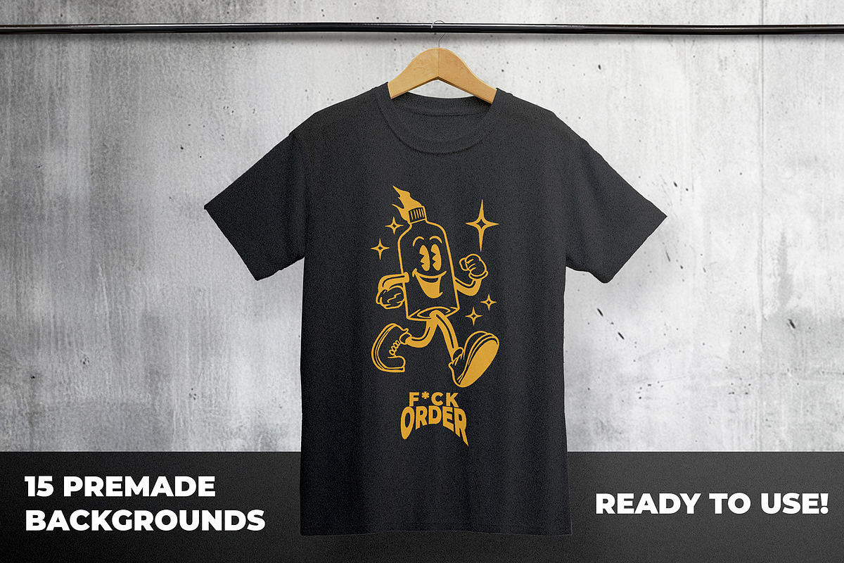 T-shirt Mock up Bundle, a Shirt Mockup by Lostkids (Photo 3 of 4)