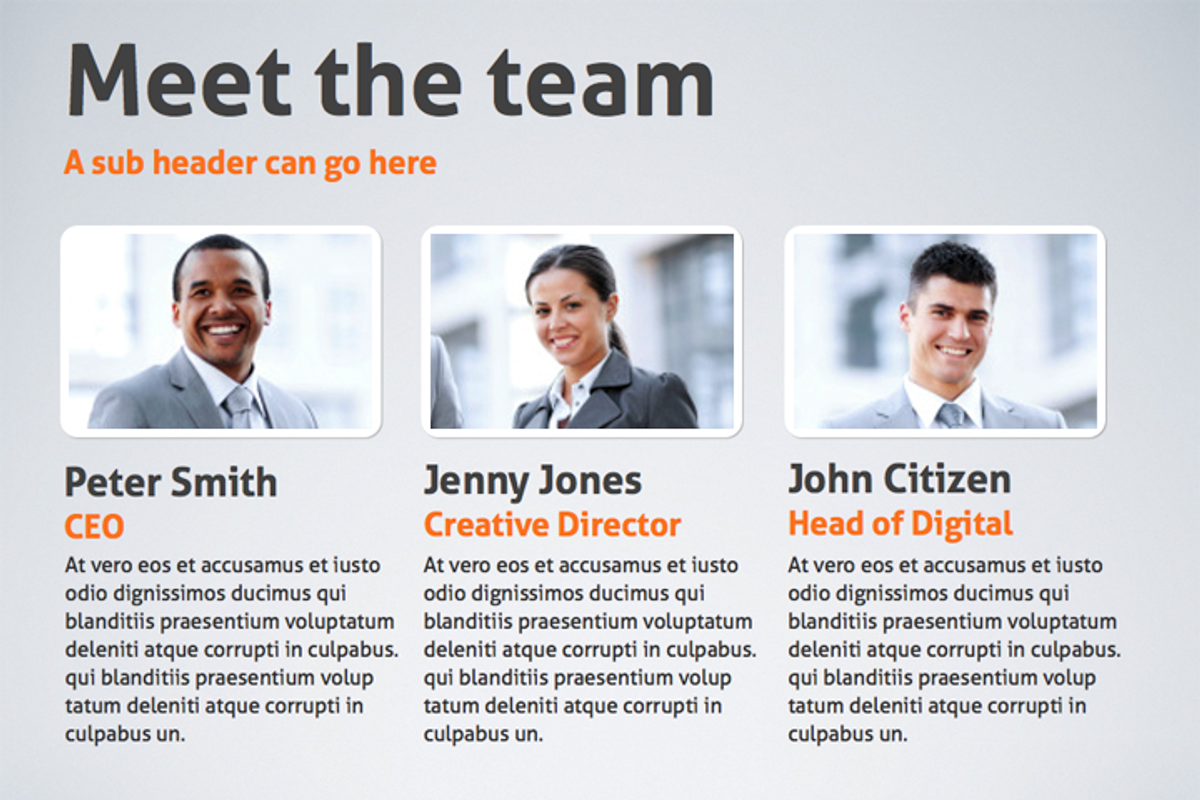 Universal Pitch Deck Six PowerPoint, a Presentation Template by PitchStock (Photo 2 of 5)
