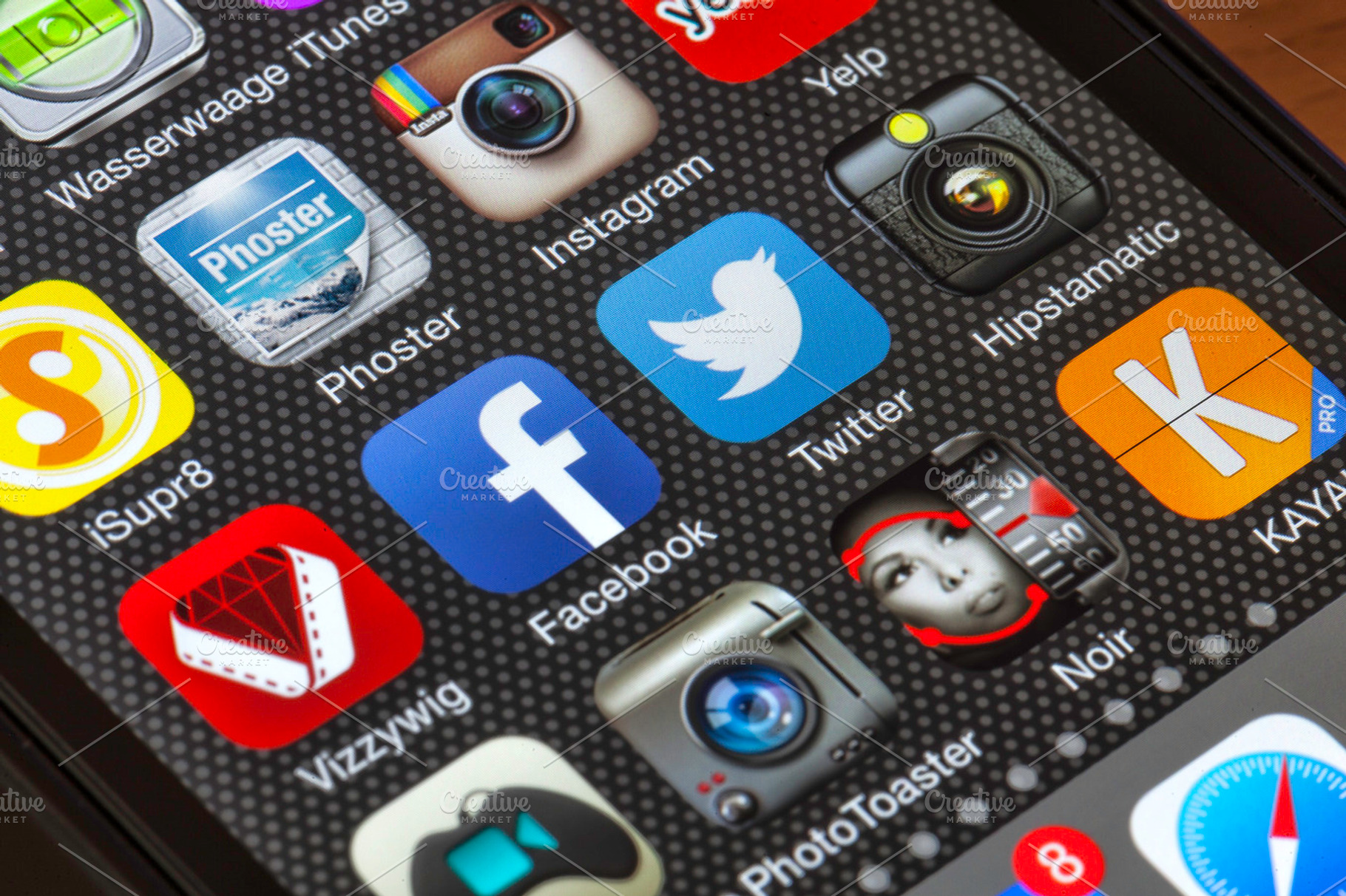 Social Media On A Phone 2