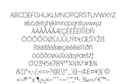 Tangent Font, a Font by noonsun (Thumbnail 4 of 4)