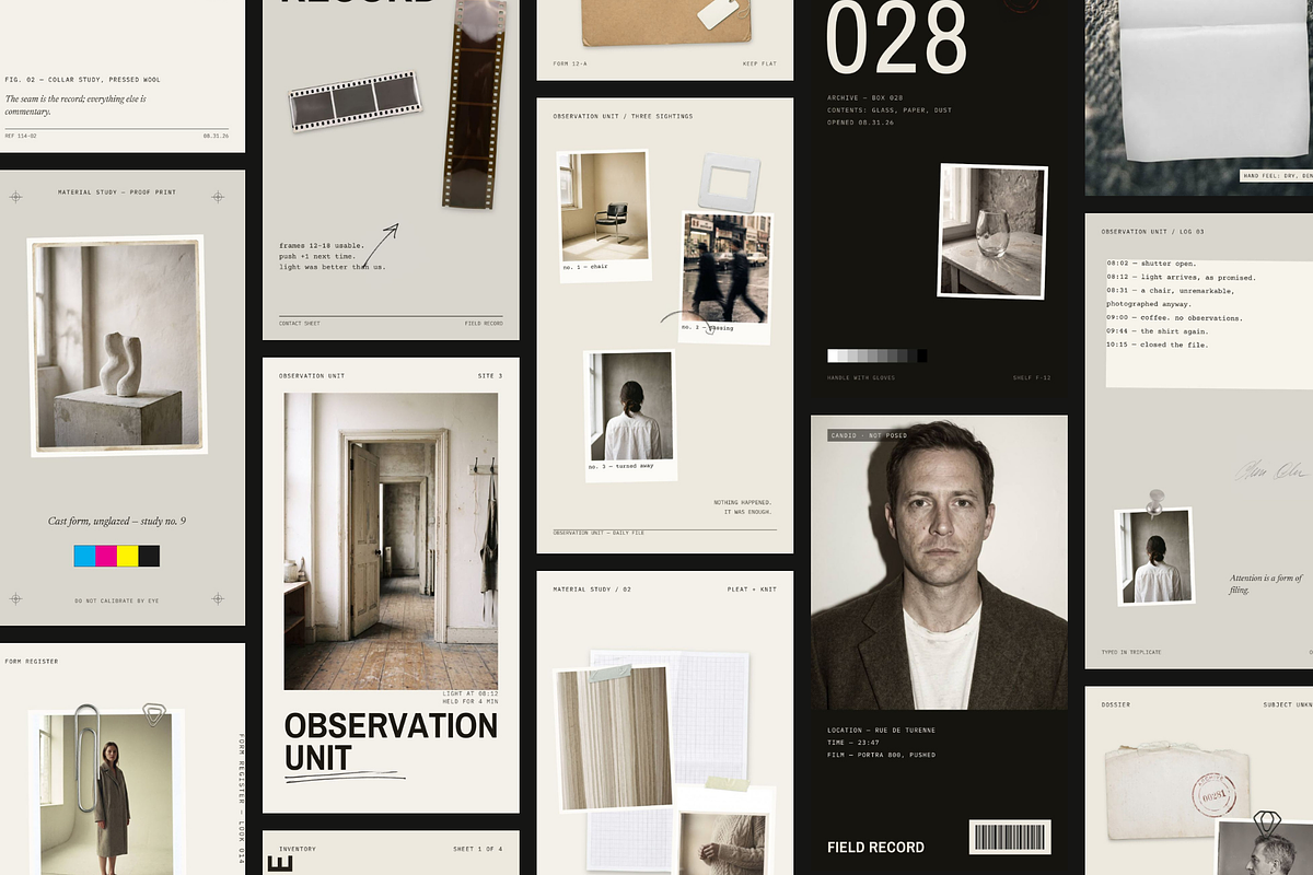 Archive Stories | 30 Canva Templates, a Social Media Template by BlancheStudio (Photo 8 of 9)