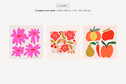 Floral Abstract Plant Graphics, a Decorative Illustration by likorbut (Thumbnail 6 of 8)