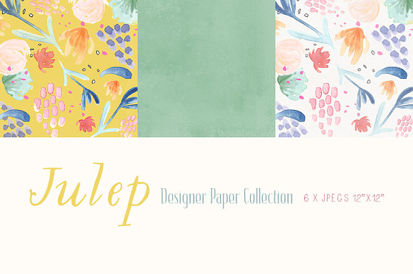 Digital Designer Papers - Julep preview 4