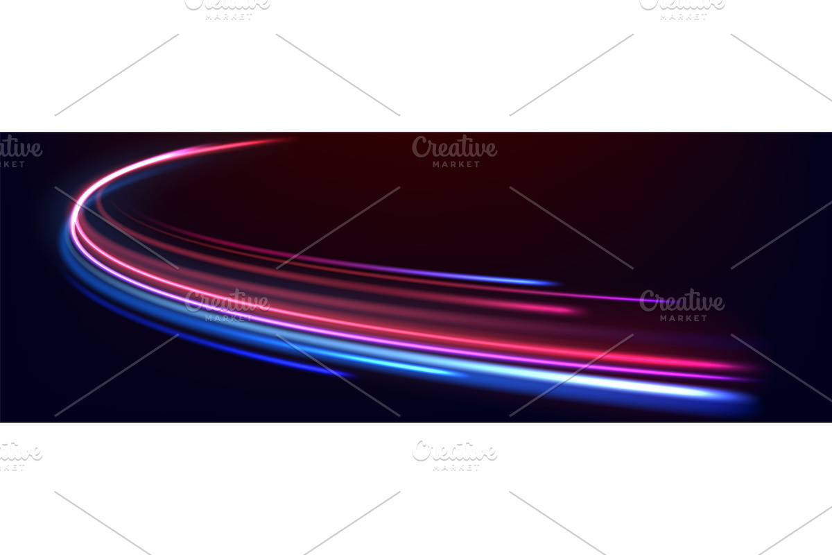 Speed line background. Glowing color, an Illustration by Frogella