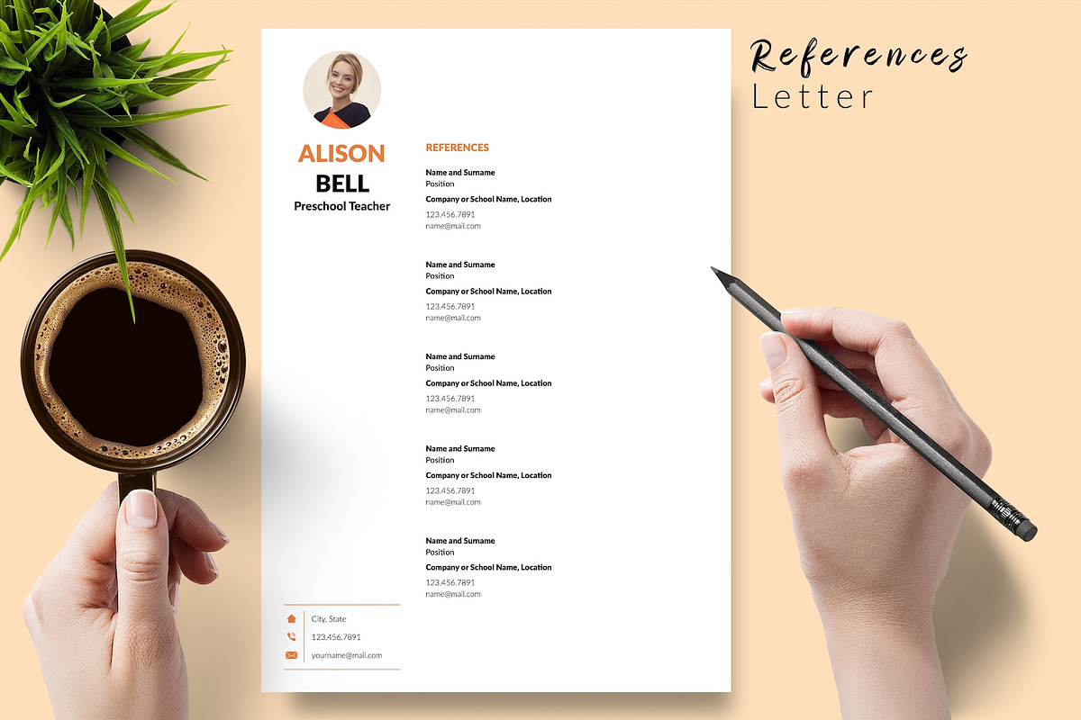 Teacher CV Format / Resume - Alison, a Resume Template by Templates Design Co. (Photo 6 of 17)