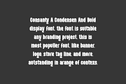 Consanty - Condensed Font, a Sans Serif Font by Iqsiart Studio (Thumbnail 2 of 7)