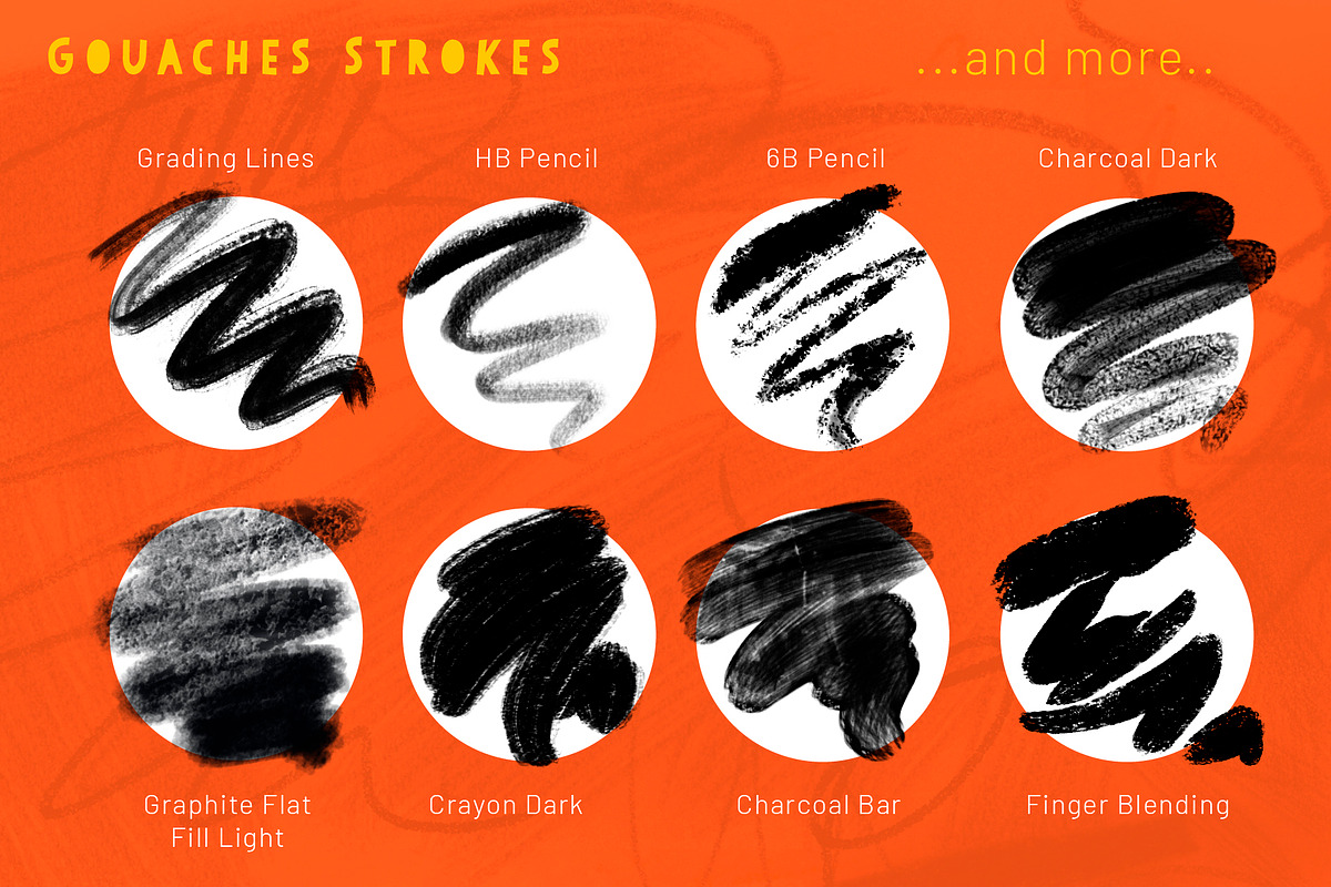 Master Collection Photoshop Brushes, a Brush Add-On by DaniMad Brushes (Photo 13 of 14)