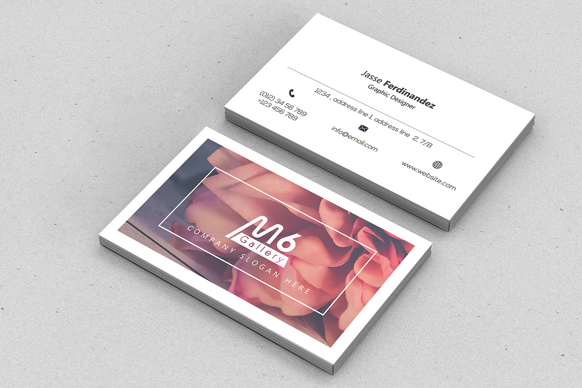 Unique 50 Business Card Bundle, a Business Card Template by M6 Gallery (Photo 45 of 151)