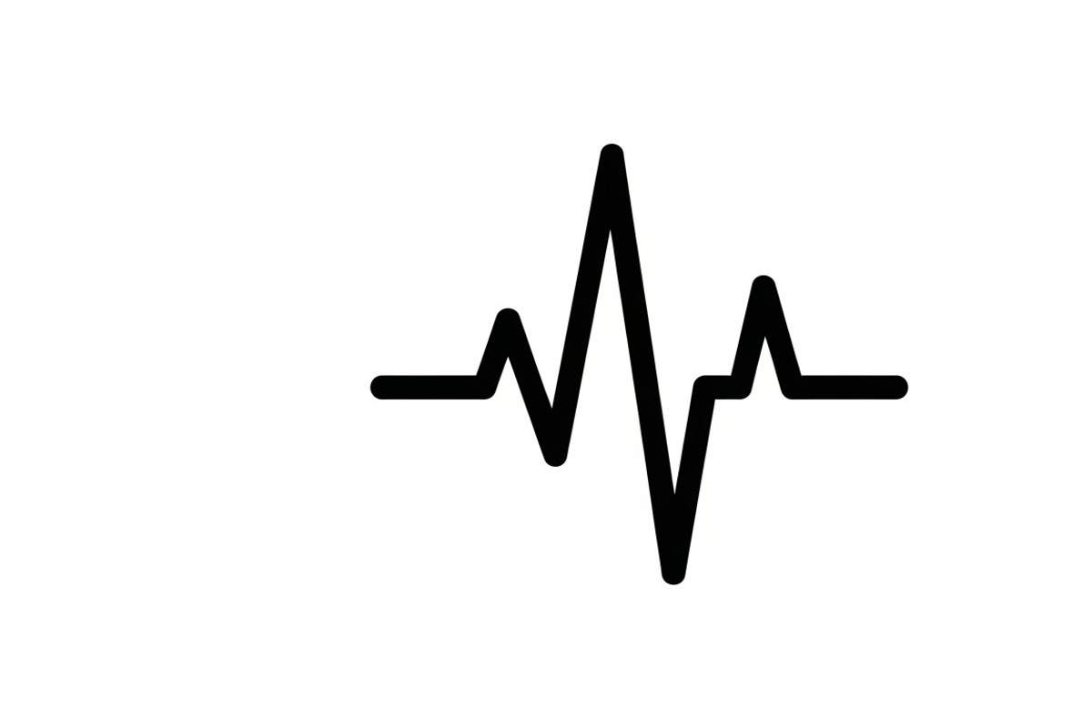 Modern heartbeat symbol icon vector, an Illustration by Amazin_art (Photo 8 of 20)