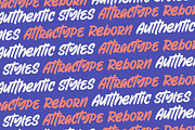Attractype Reborn - Stylish Font, a Script Font by Garisman Std (Thumbnail 9 of 10)