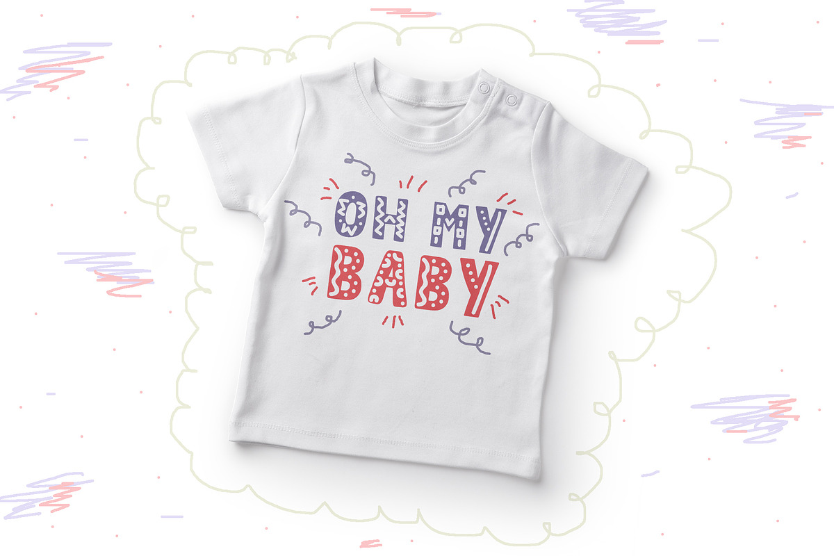 Oh My Child Font. Hygge Style preview 7