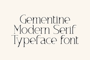 Gementine, a Serif Font by Muksal Creative (Thumbnail 2 of 10)