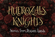 Huerozals Knights - Magical Fantasy, a Serif Font by HypeWorksCo (Thumbnail 1 of 12)
