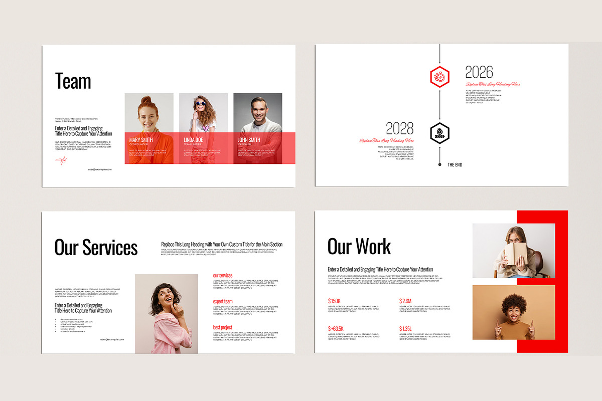 Design Layout Portfolio Presentation preview 4
