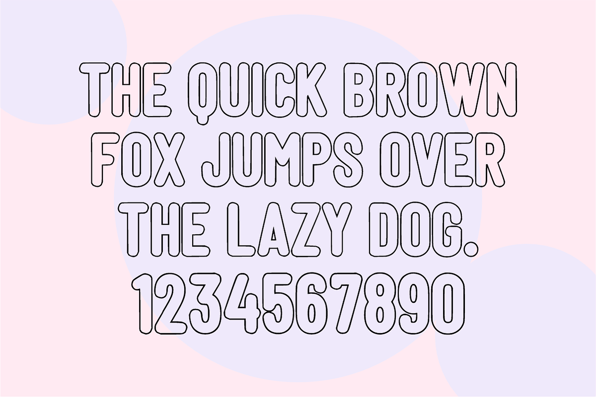 Teacher Outline - Cute Teacher Font, a Sans Serif Font by KiddoGlyphs Studio (Photo 4 of 5)