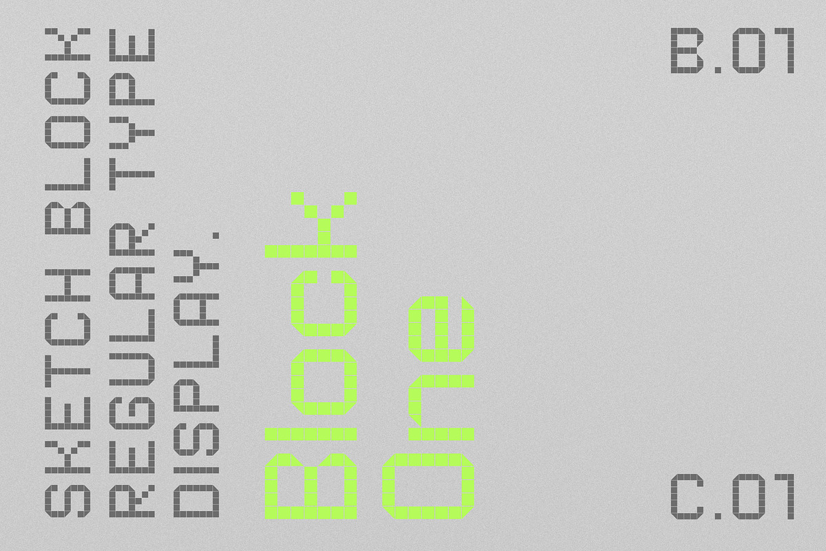 Neofloc, a Sans Serif Font by OWL KING (Photo 10 of 14)