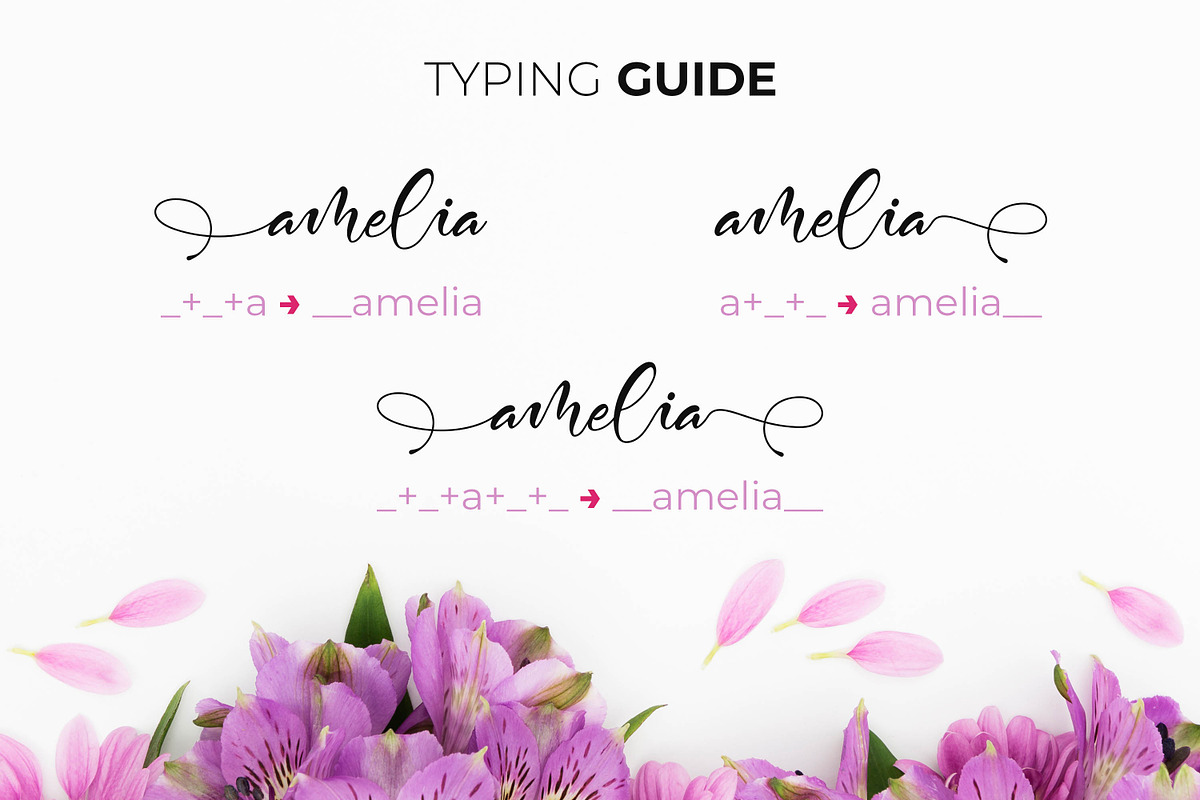 Kamelitta  - Beautiful Curvy Script, a Script Font by Almarkhatype (Photo 7 of 10)