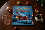 Cozy Winter House Stock Photo, a Holiday Photo by Aura Canyon HQ (Thumbnail 3 of 7)