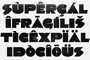 Blaaak  |  Retro font, a Sans Serif Font by Drawwwn (Thumbnail 2 of 11)