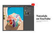 Summer Beach Umbrella Mockup, a Product Mockup by rebrandy (Thumbnail 8 of 8)