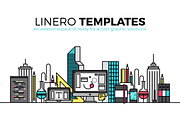 Linero Templates, an Outline Icon by Anatolii Babii (Thumbnail 1 of 6)