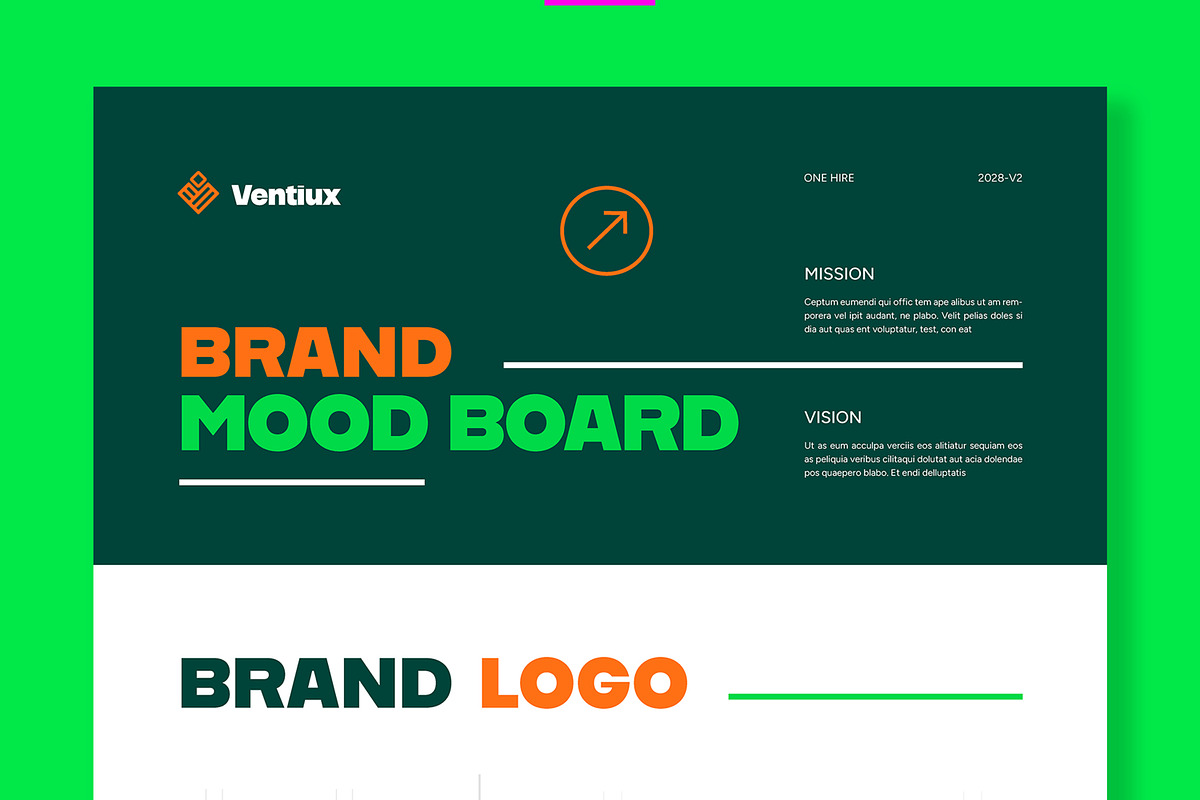 Mood Board Layout, an UI Kit Template by ContestDesign (Photo 2 of 6)