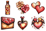 Valentine Day Clipart, an Illustration by Design Market (Thumbnail 3 of 5)