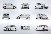 City Car Branding Mock-up, a Product Mockup by Se٧enStudio (Thumbnail 8 of 8)