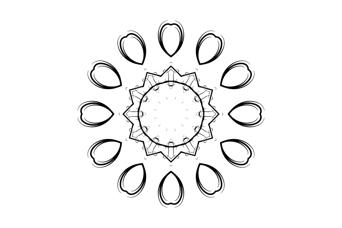Spiritual Mandala Artwork Bundle, a Decorative Illustration by NJ Himel (Photo 55 of 104)