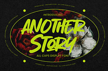 Another Story -All Caps Display Font