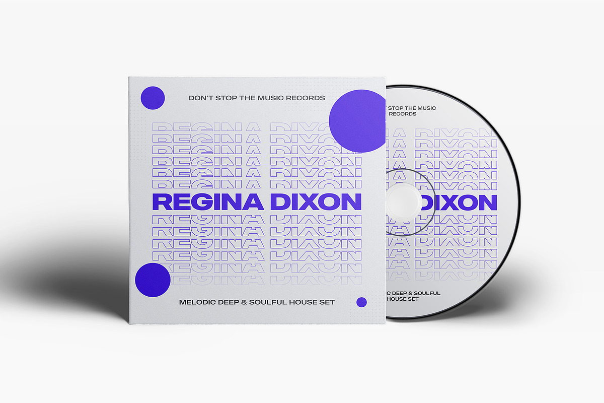 DJ Mix Cover Art Templates #02, a Print Template by vinyljunkie (Photo 9 of 12)