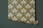 Classic Wallpaper No 10, a Wallpaper Graphic by Bloomart Studio (Thumbnail 3 of 4)