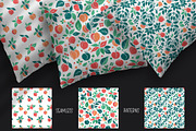 Juicy Peach Pattern, a Pattern Graphic by Kseniia_designer's shop (Thumbnail 3 of 6)