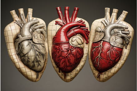 Compassionate Doctor hand hearts, a Healthcare Illustration by Ylivdesign