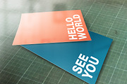 Realistic Flyer Mock-up, a Print Template by mockupbank (Thumbnail 1 of 3)