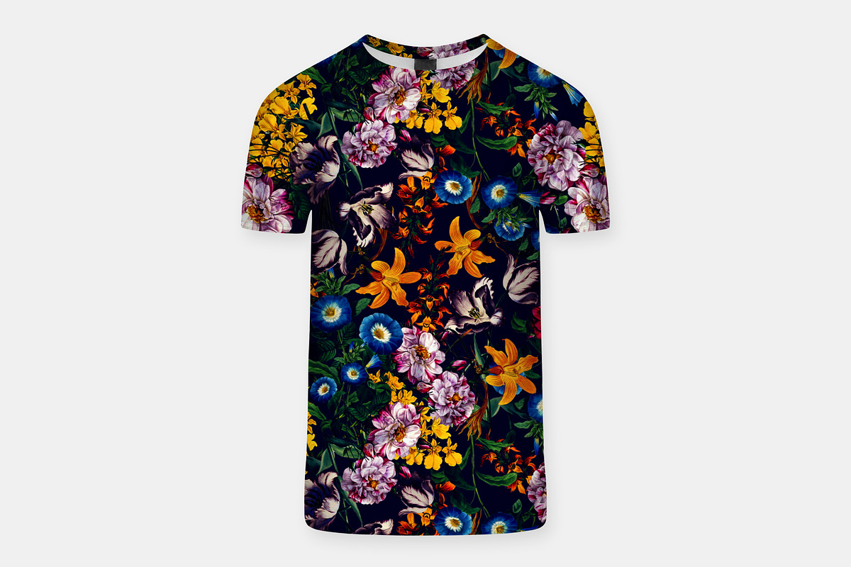 Botanical Flowers - Seamless Pattern, a Pattern Graphic by Talip Memis (Photo 6 of 6)