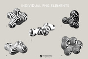 Puffy Abstract 3D Graphics Shapes, an Object Graphic by Youandigraphics (Thumbnail 12 of 15)