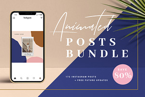 BUNDLE Animated Instagram Posts