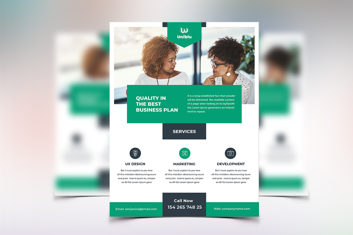 Flyers, a Flyer Template by Pixelpick
