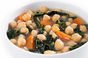 Chickpea and Spinach Soup with Carrots in White Bowl, a Food & Drink Photo by etorres69 (Thumbnail 2 of 2)