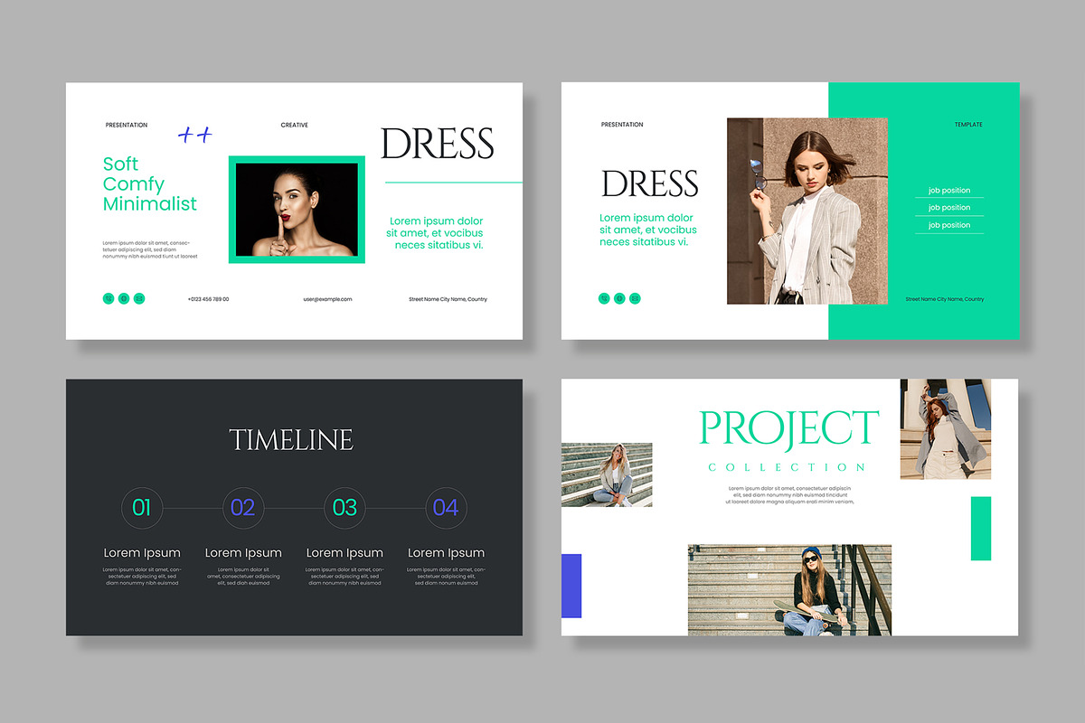Modern Fashion Presentation Template preview 4