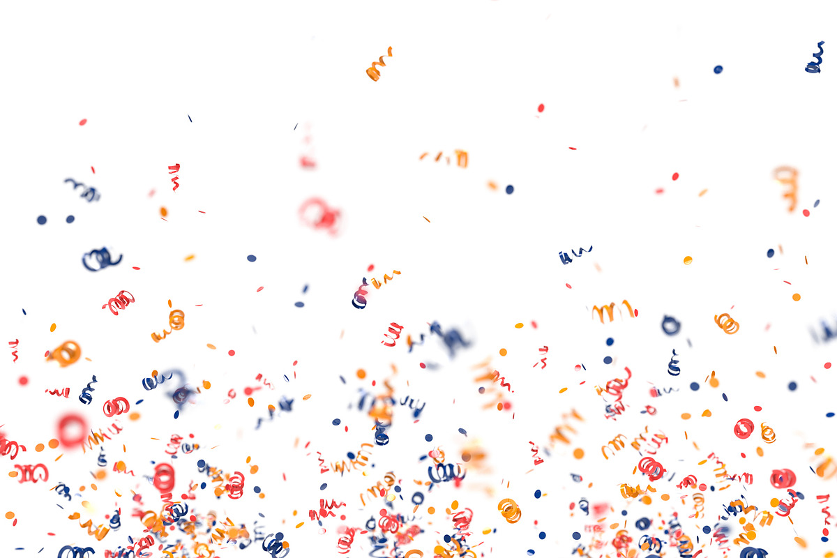 colorful confetti, a Decorative Illustration by Leone_v (Photo 3 of 3)