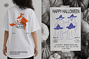 Halloween Doodle Illustrations, a Seasonal Illustration by happpydesign (Thumbnail 3 of 11)