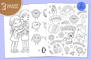 Scout Club Coloring Pages