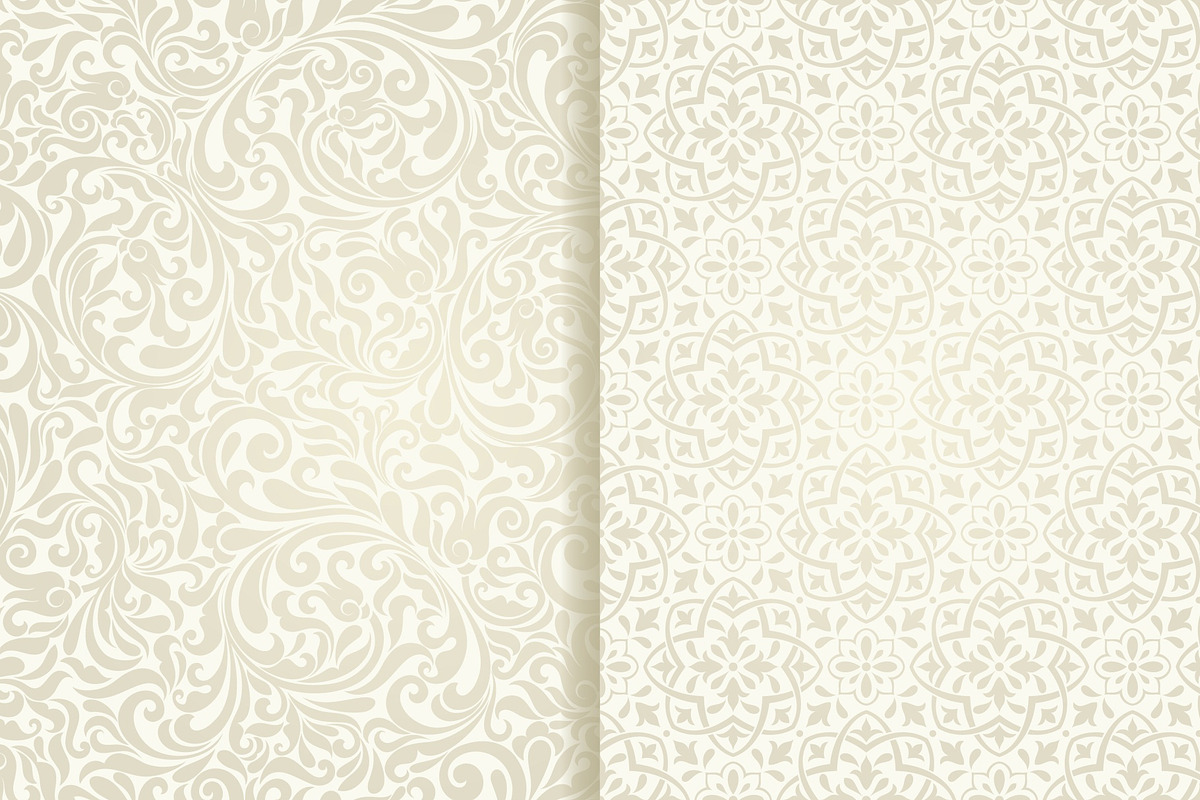 Set of 10 seamless pattern Baroque, a Pattern Graphic by NataLito (Photo 2 of 6)