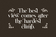 Stenvia Ligature Serif Font Typeface, a Serif Font by Graphicxell (Thumbnail 2 of 10)