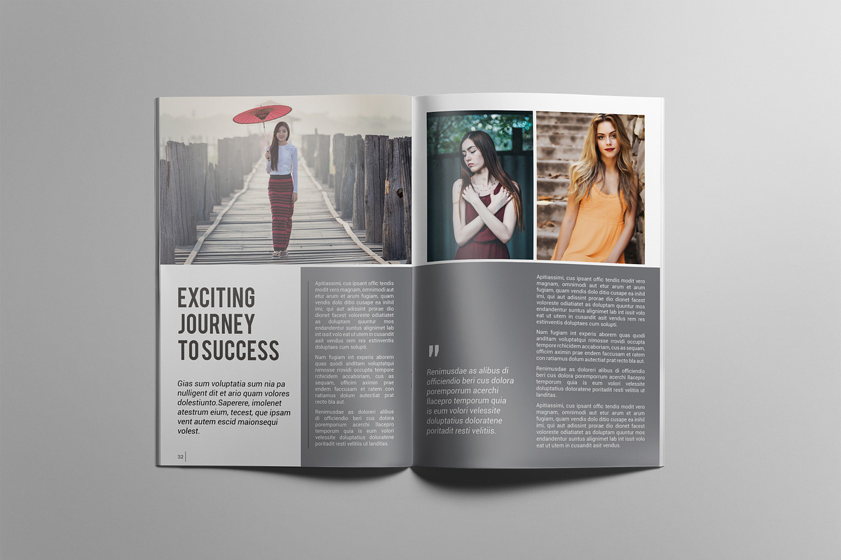 Indesign Magazine Template, a Magazine Template by BoriesBechker (Photo 15 of 19)